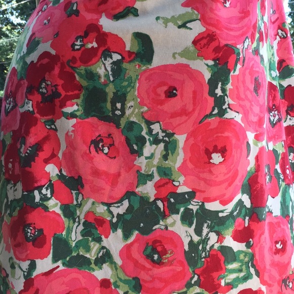 Liz Claiborne Floral Dress M - Picture 4 of 8